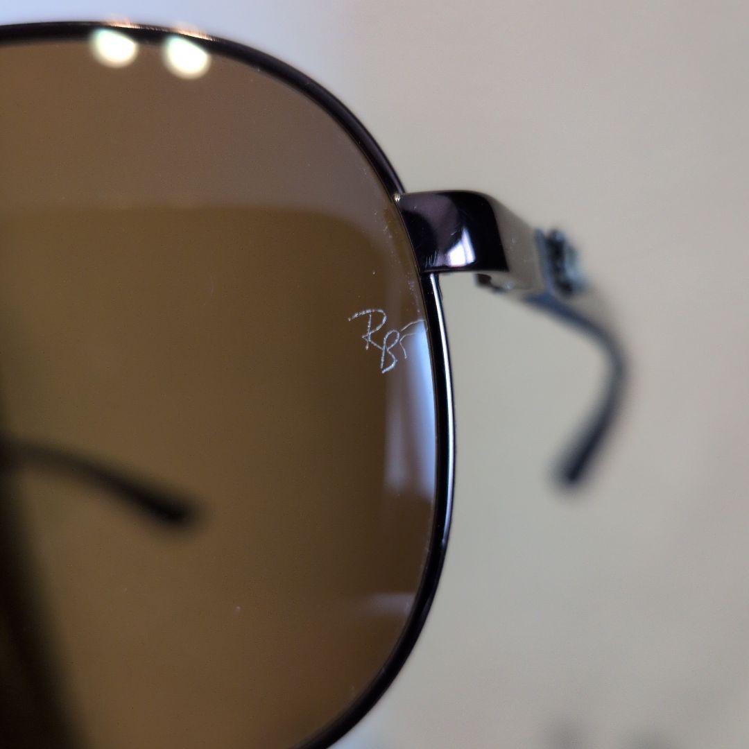 Ray-Ban 偏光サングラス ブラウンレンズ