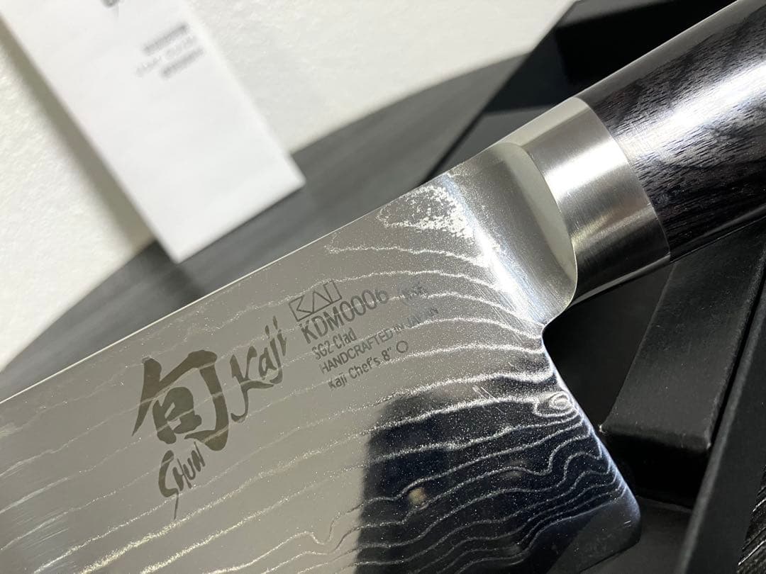 貝印　旬　Kaji シェフズ 200mm Chef's8 KDM0006 未使用