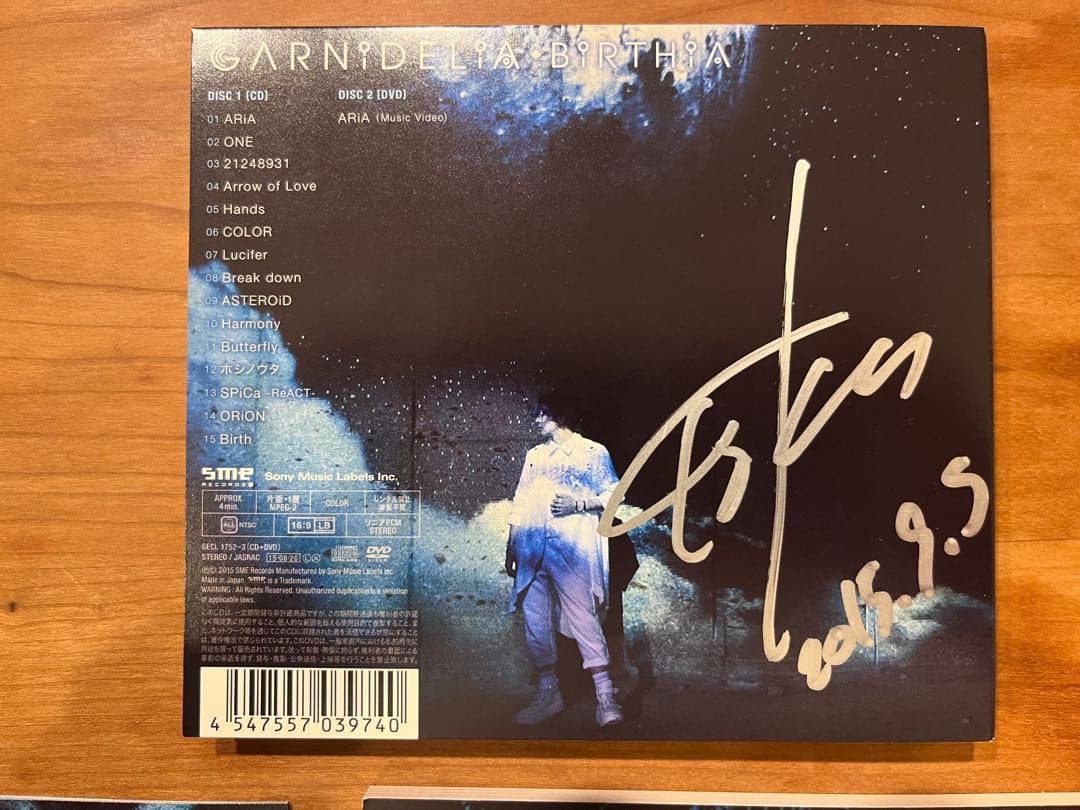 GARNiDELiA /BiRTHiA 初回限定盤 直筆サイン入り ガルニデリア