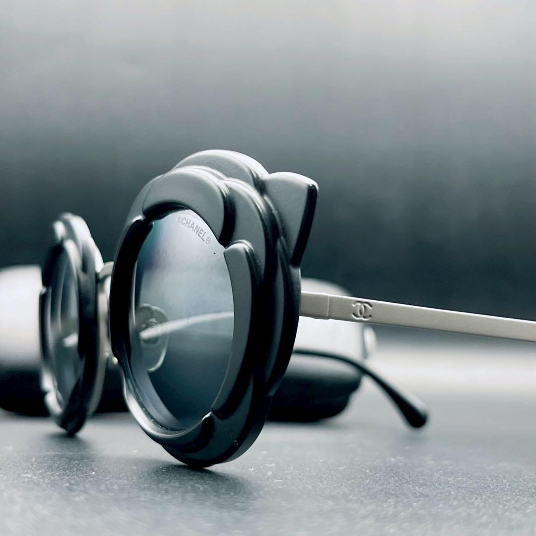 小物 90s CHANEL archive sunglasses Camellia