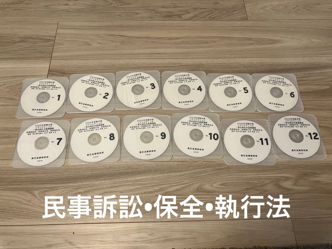 【全科目セット】2025リアリスティック司法書士基礎講座DVD記述式含む
