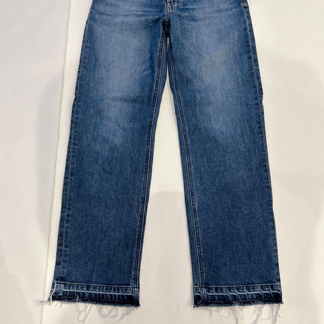 美品✨YANUK ヤヌーク ボーイズストレートデニム LEA 25 WFB