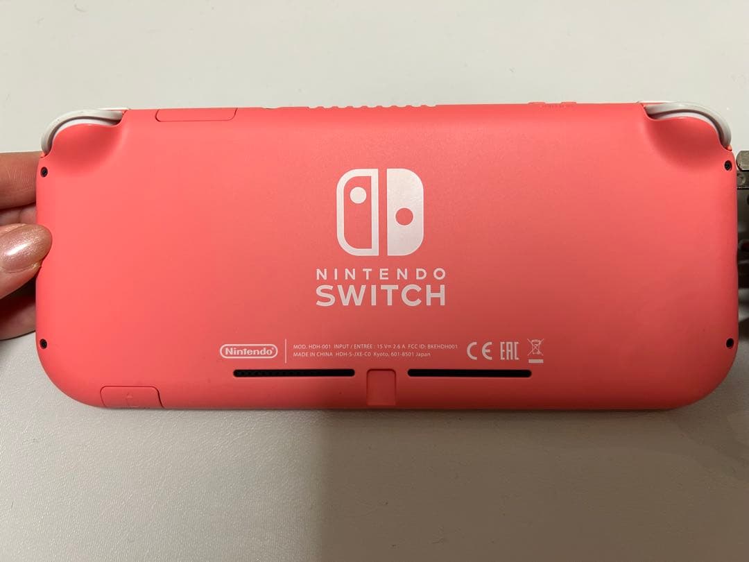 Nintendo Switch Lite コーラルピンク　本体充電器のみ