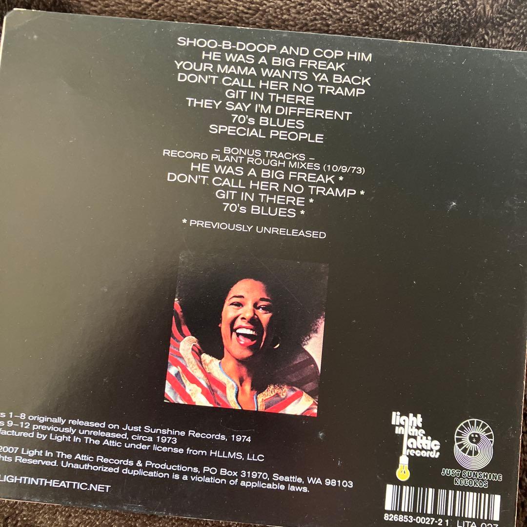 ベティー・デイヴィス Betty Davis They Say I'm 入手困難