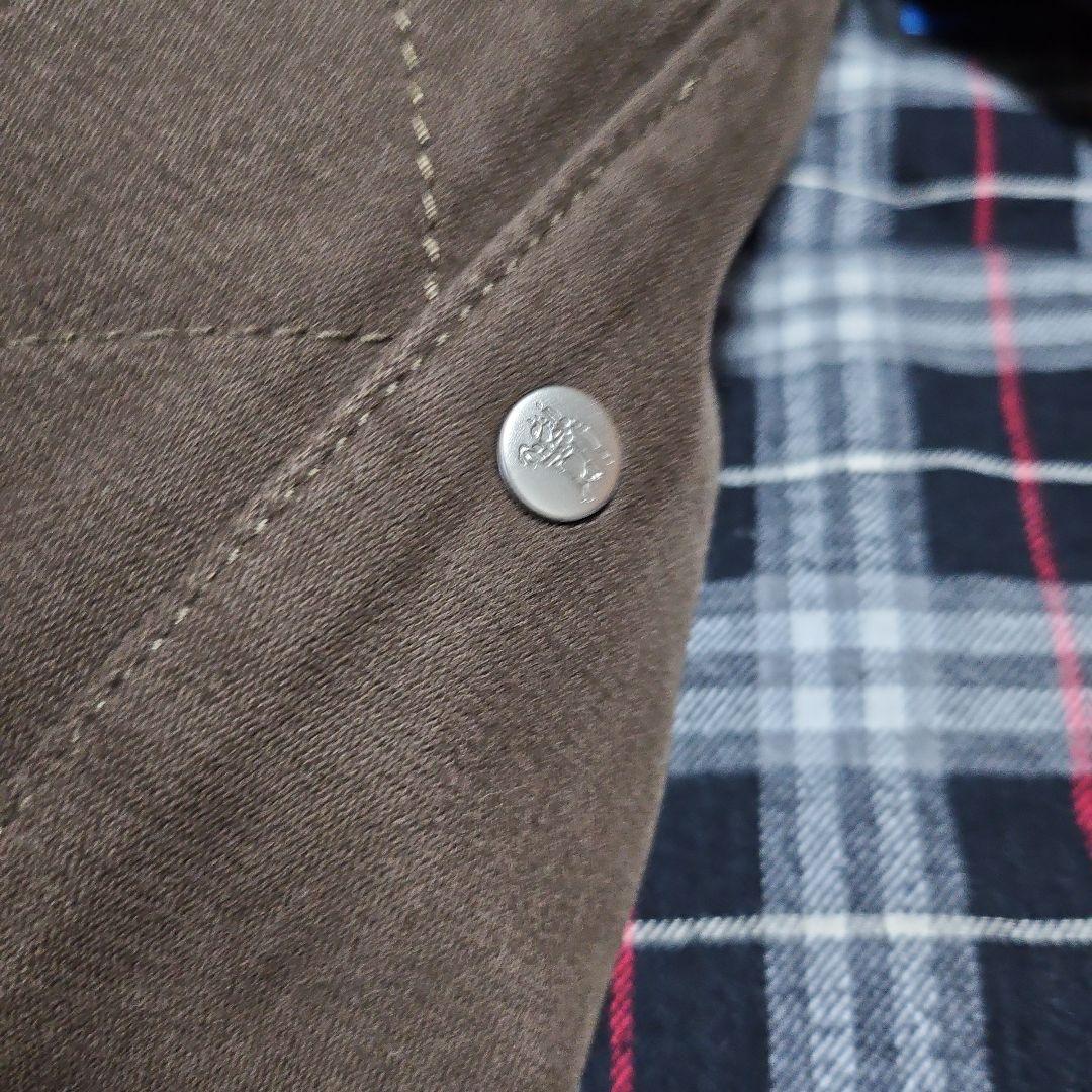 美品 BURBERRY BLUE LABEL モッズコート ラビットファー L