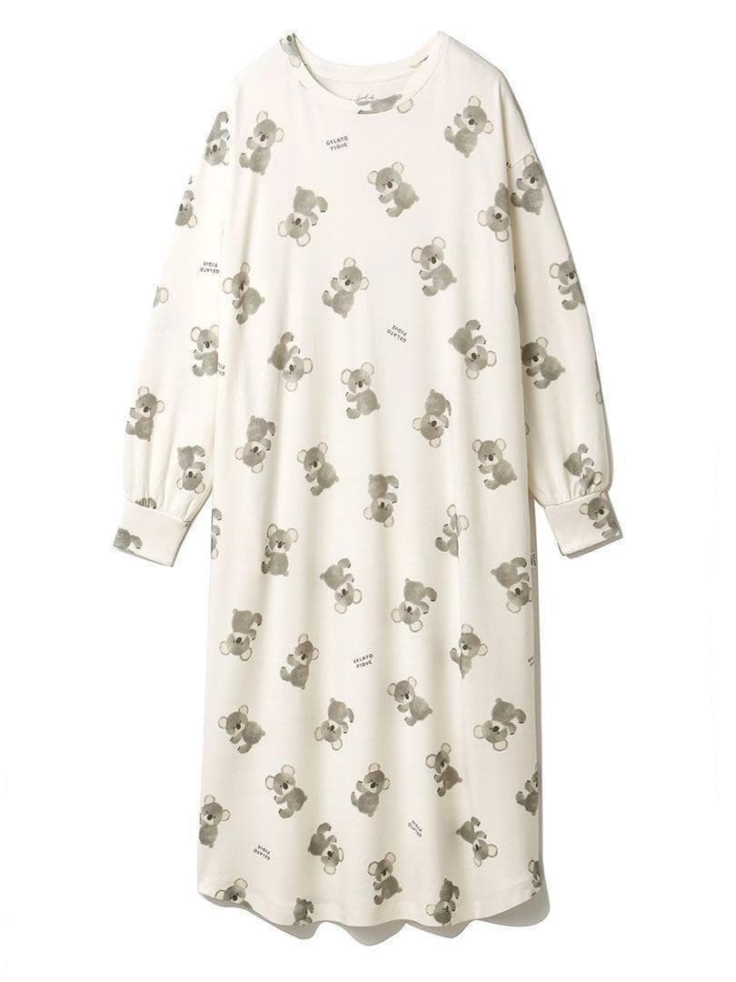 正規品♡新品 ジェラートピケ コアラ柄ワンピース ドレス アニマル