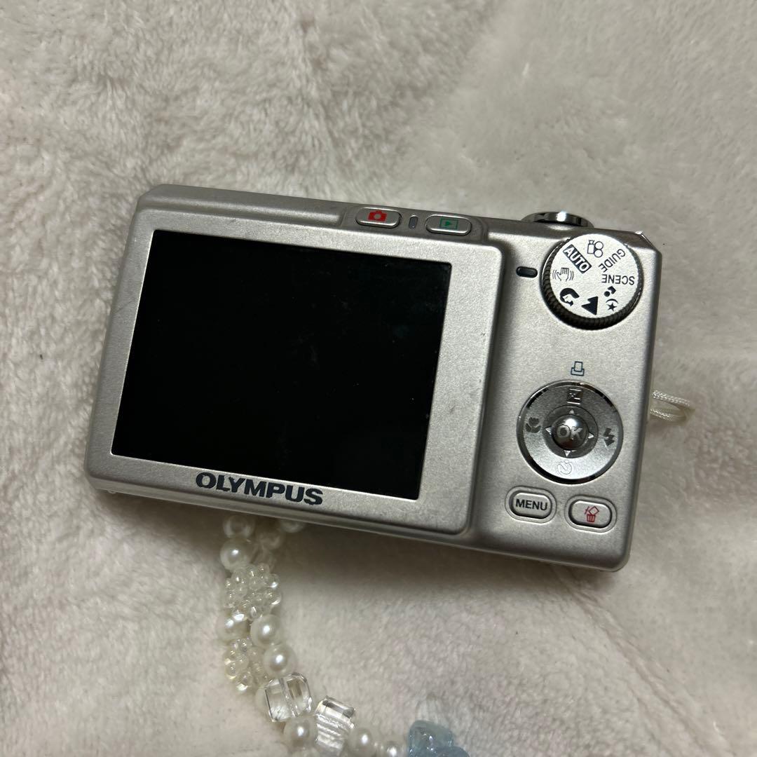 【動作確認済】OLYMPUS FE-220D デジカメ SDカード付き