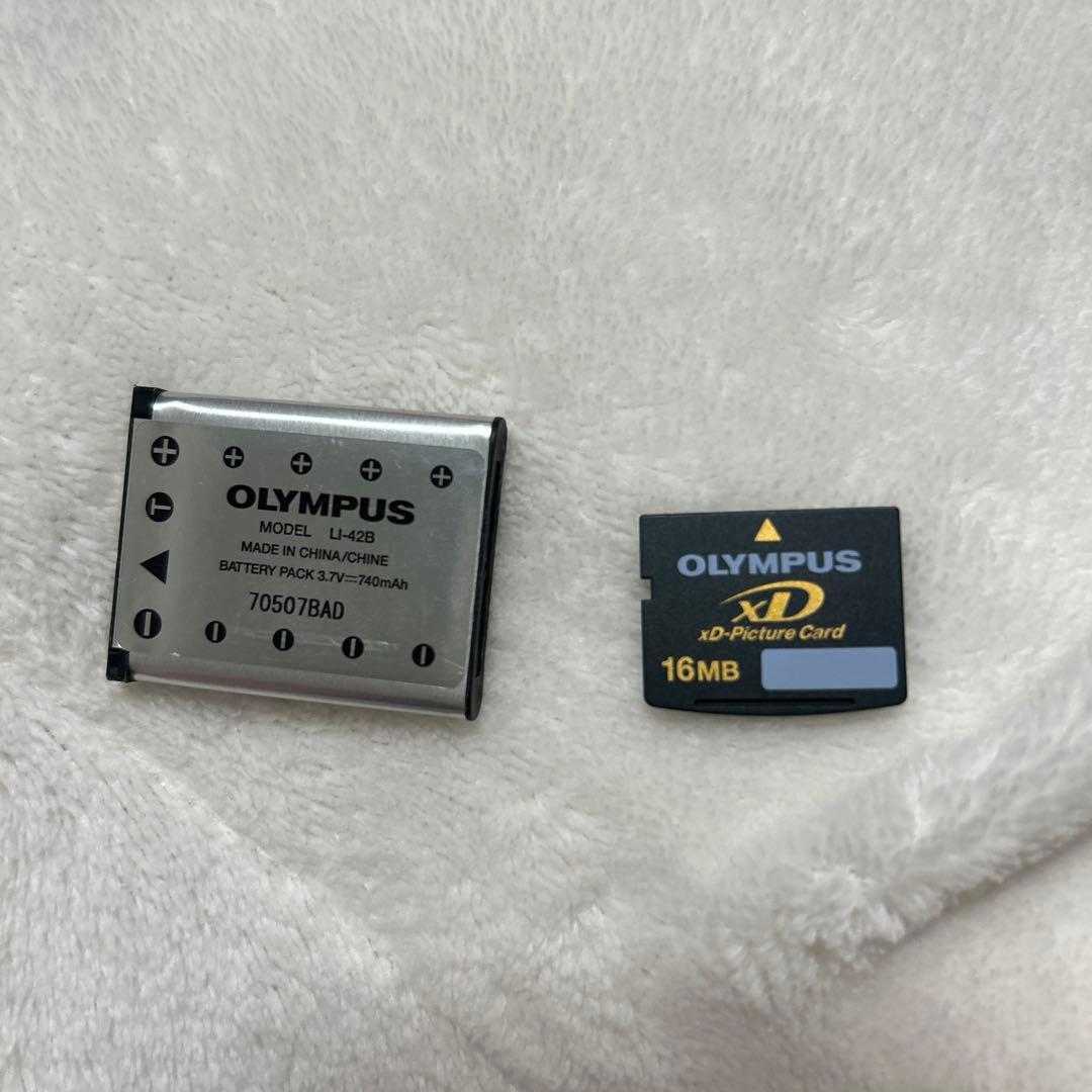 【動作確認済】OLYMPUS FE-220D デジカメ SDカード付き