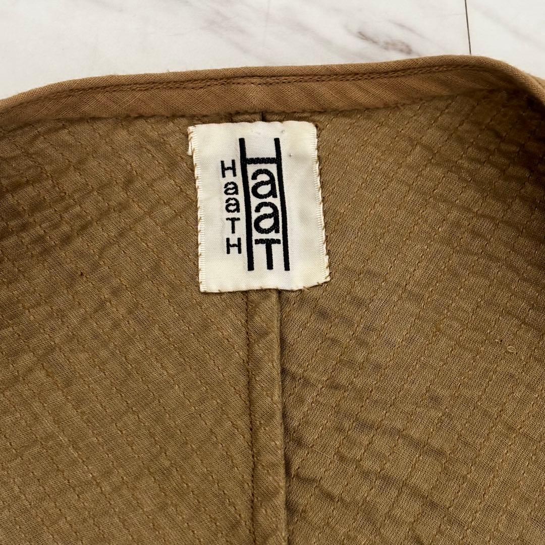 ISSEY MIYAKE HaaT 刺繍デザインボレロ サイズ2 ショート丈