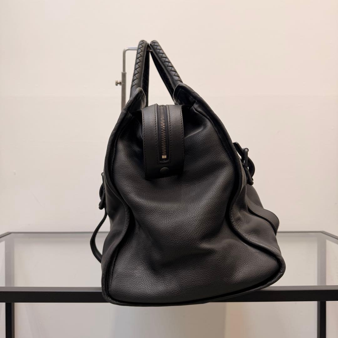 ボッテガヴェネタ BOTTEGA VENETA ボストンバッグ カーフ 【美品】