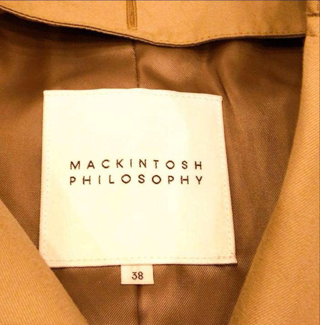 ※May　マッキントッシュフィロソフィー トレンチコート ベージュ38