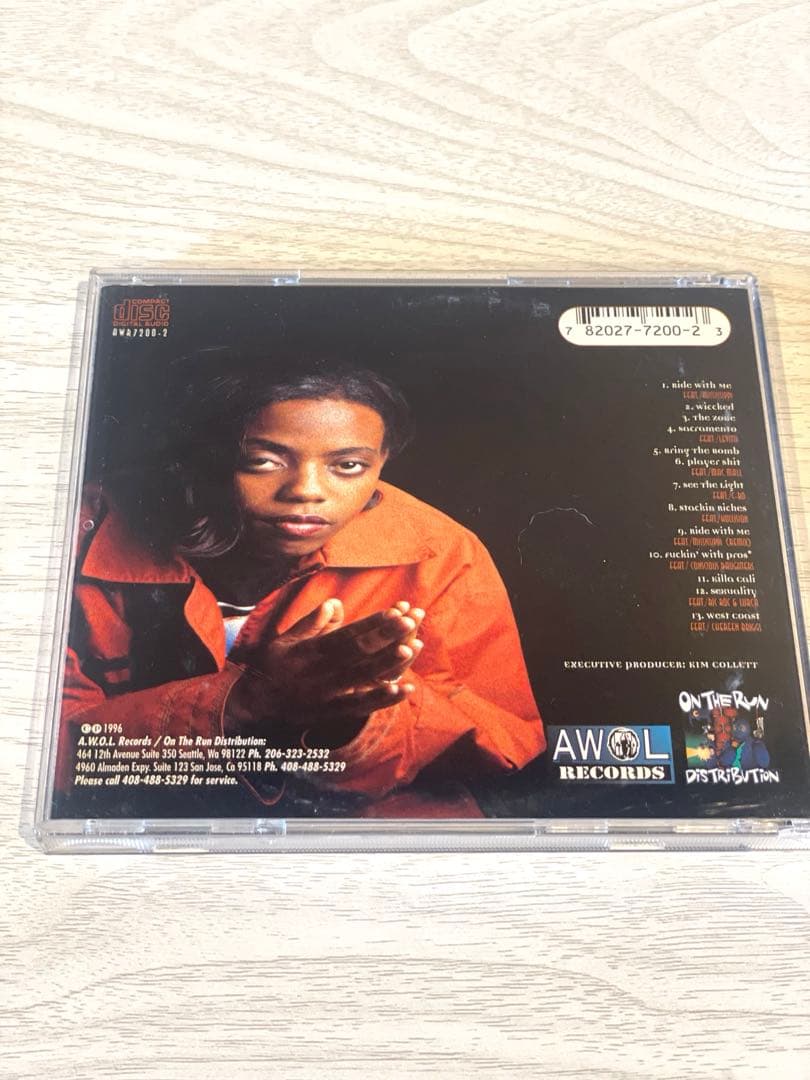 【OG盤】Marvaless Wiccked 1996 AWOL g-rap