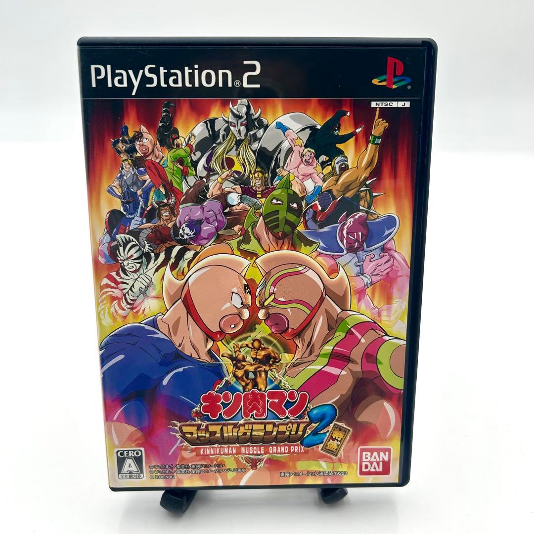 【PS2】キン肉マン マッスルグランプリ2特盛 完全無比ガイド シール未使用