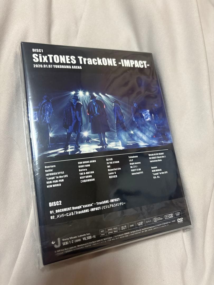 SixTONES ライブDVD