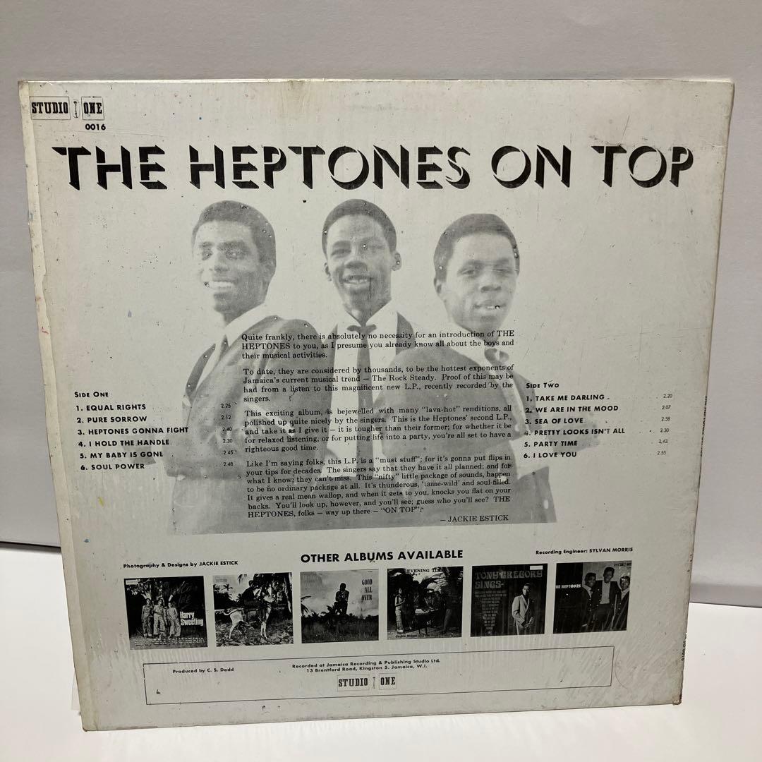 The Heptones / On Top Studio One LP レコード