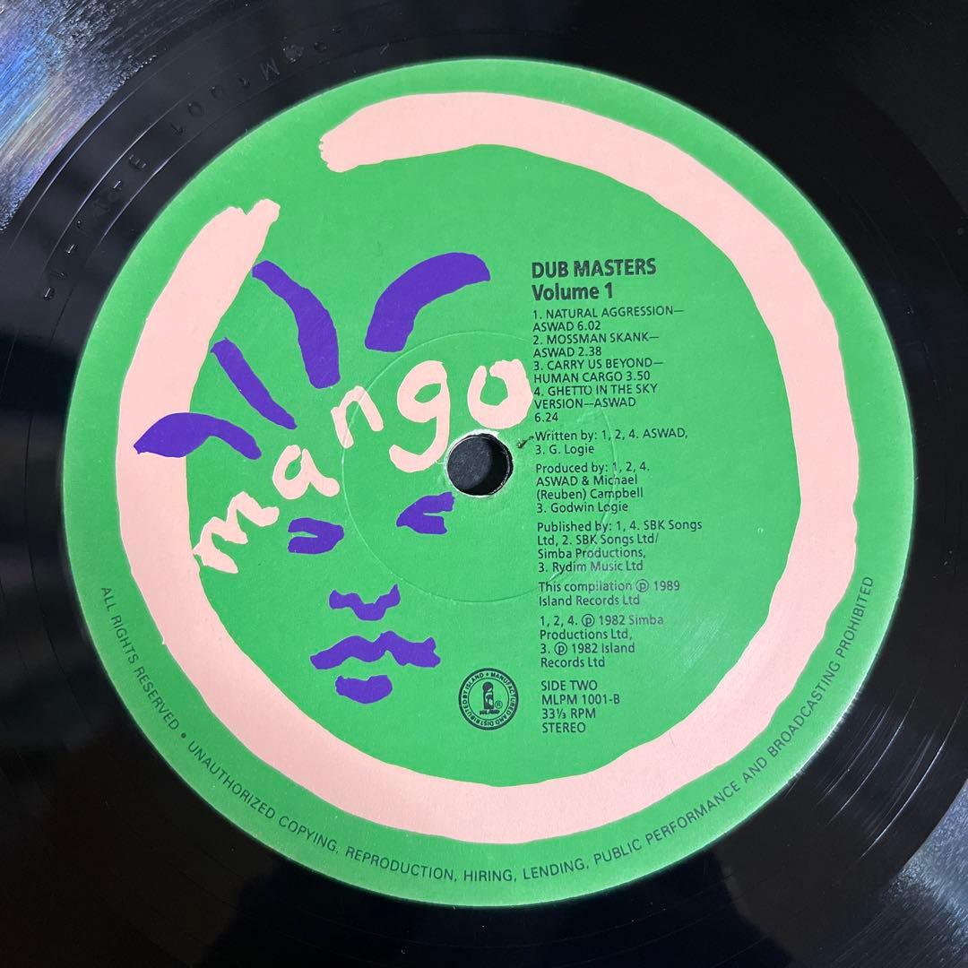 Jah Shaka – DUB MASTERS VOLUME 1
