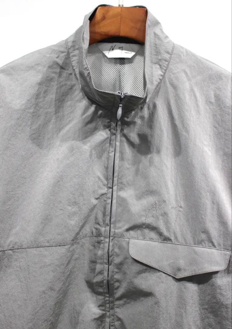 ジャケット・アウター ANCELLM NYLON KIMONO BLOUSON/GRAY