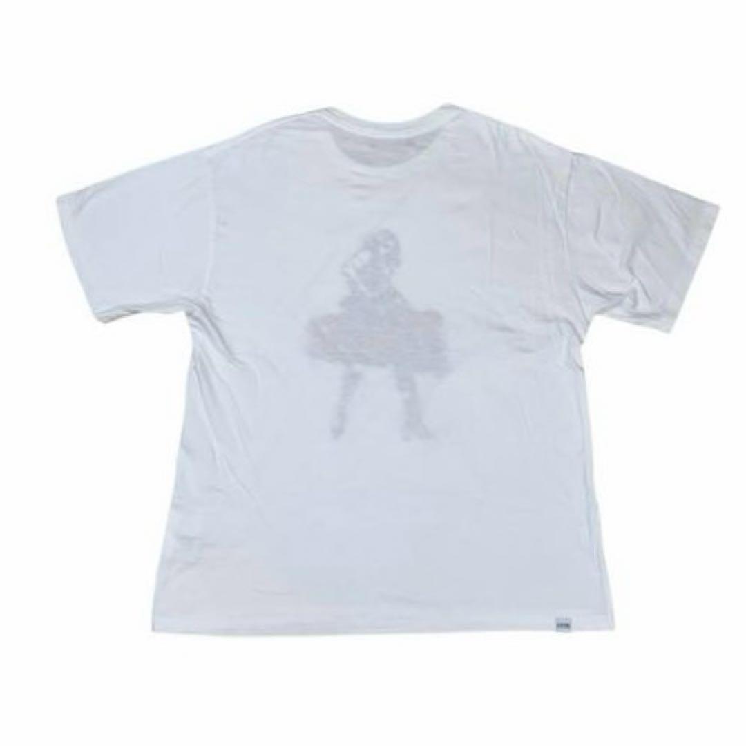 HYSTERIC GLAMOUR 刺繍 ヴィクセンガール ロゴ Tシャツ 白　L