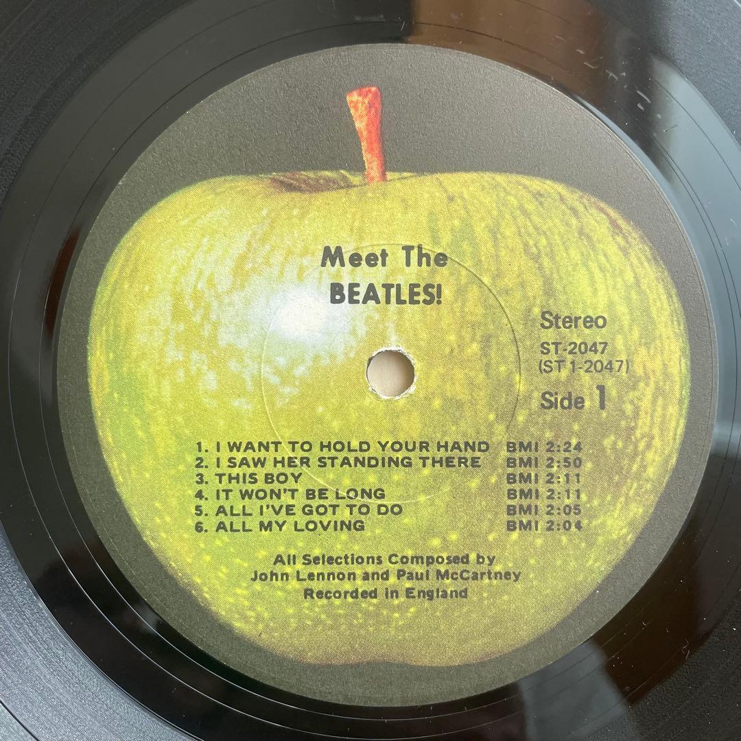 米盤３点 BEATLES レコード LP ビートルズ アナログ盤 ジョンレノン
