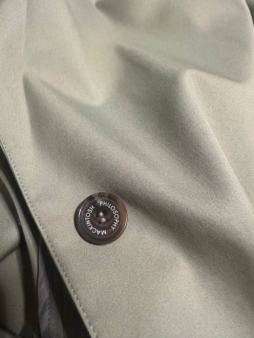極美品Mackintosh Philosophy トレンチコート　サイズ38