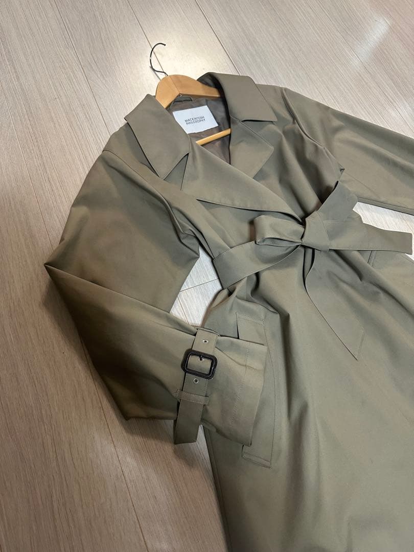 極美品Mackintosh Philosophy トレンチコート　サイズ38
