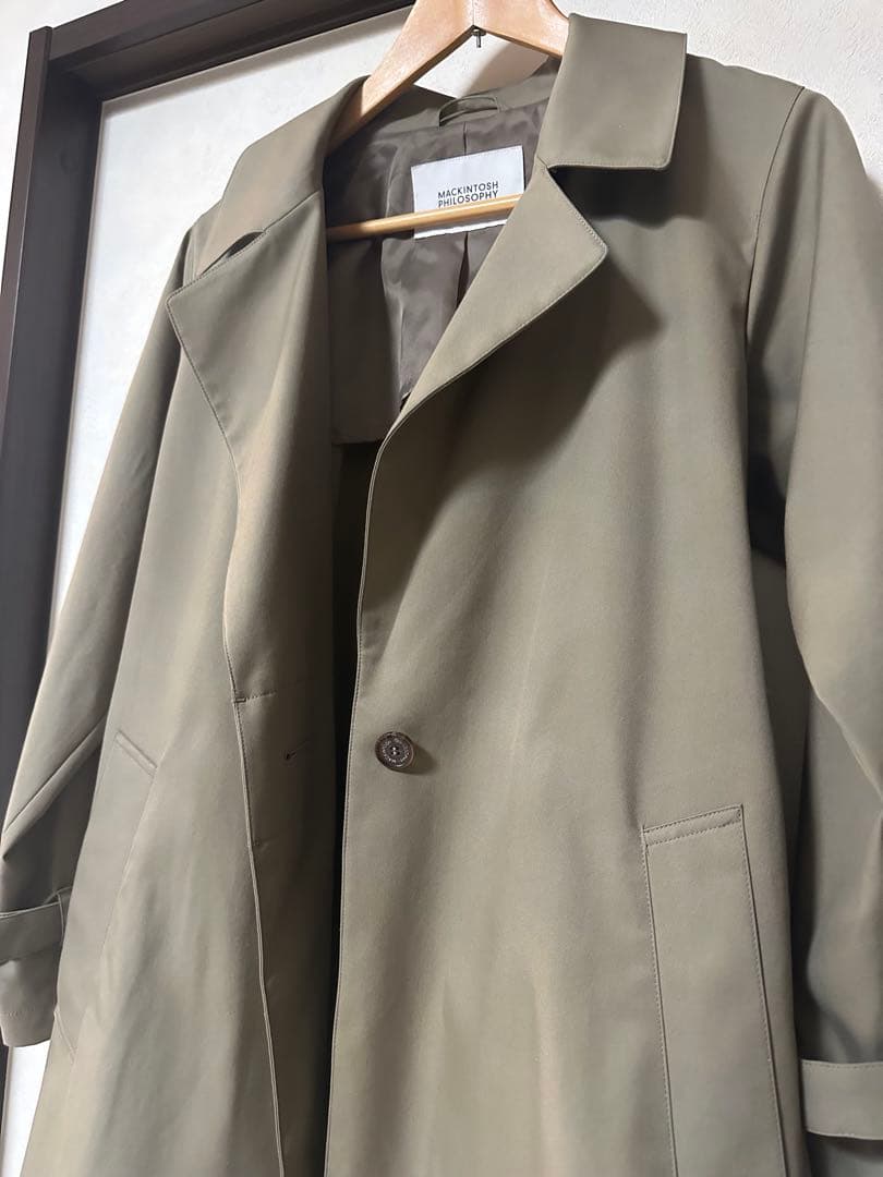 極美品Mackintosh Philosophy トレンチコート　サイズ38