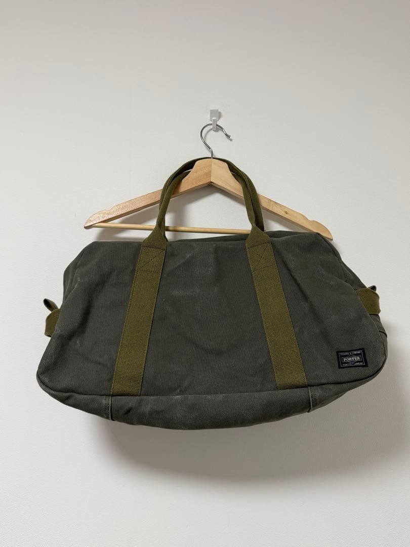 PORTER 吉田カバン　UNRIVALED ダブルネーム　カーキ　バッグ　鞄