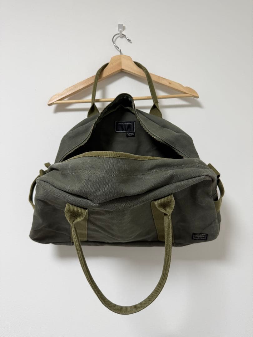 PORTER 吉田カバン　UNRIVALED ダブルネーム　カーキ　バッグ　鞄