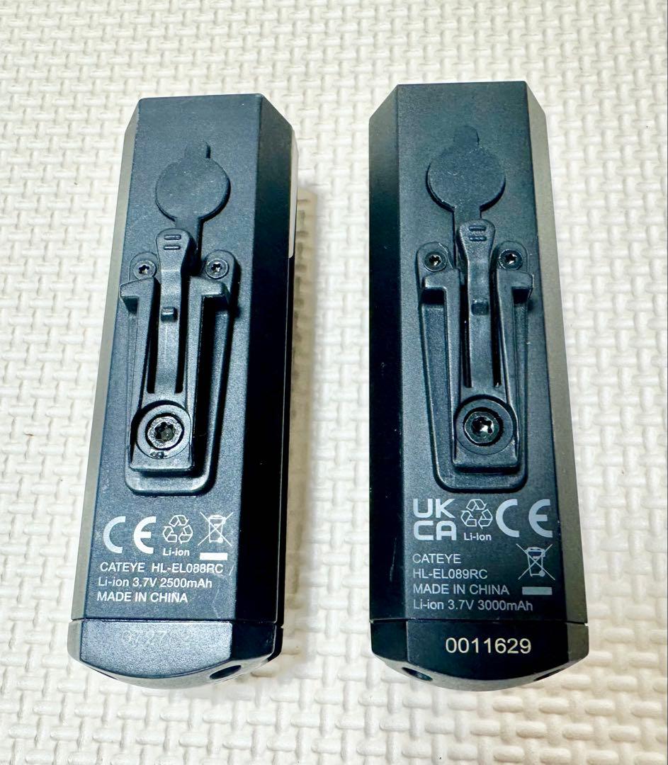 Cateye AMPP800 AMPP900 LEDライトセット　キャットアイ