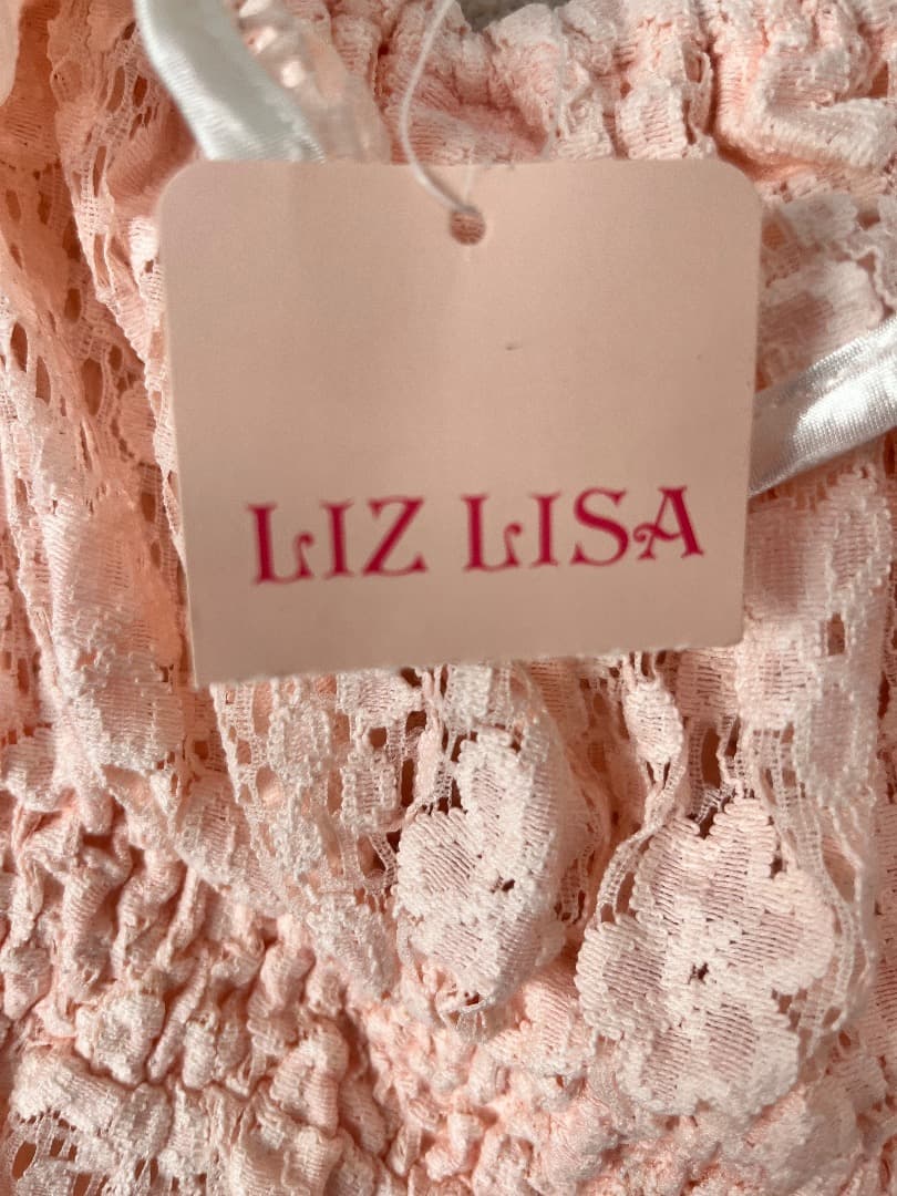 LIZ LISA ピンク レースキャミソール サイズ