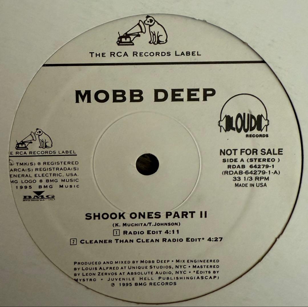 Mobb Deep Shook Ones Part II プロモレコード