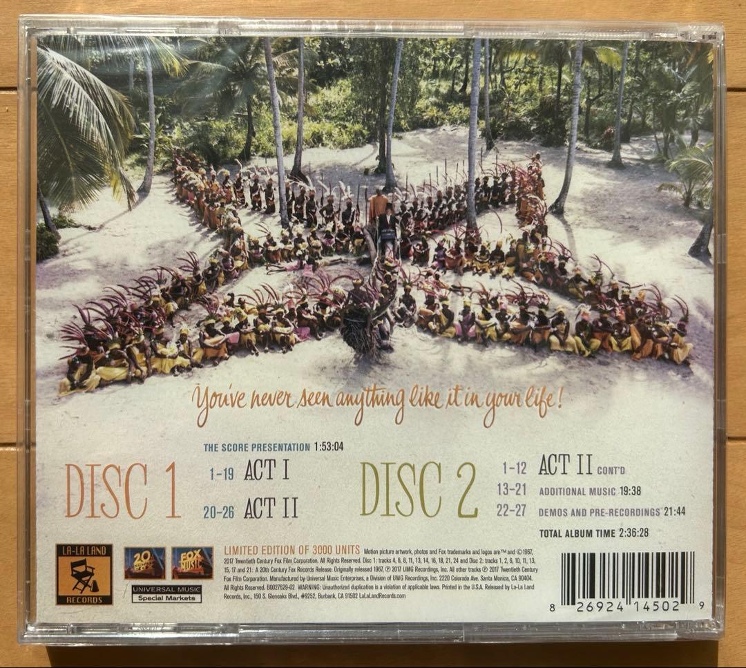 ★新品未開封★　ドリトル先生不思議な旅　サウンドトラック　2枚組　CD