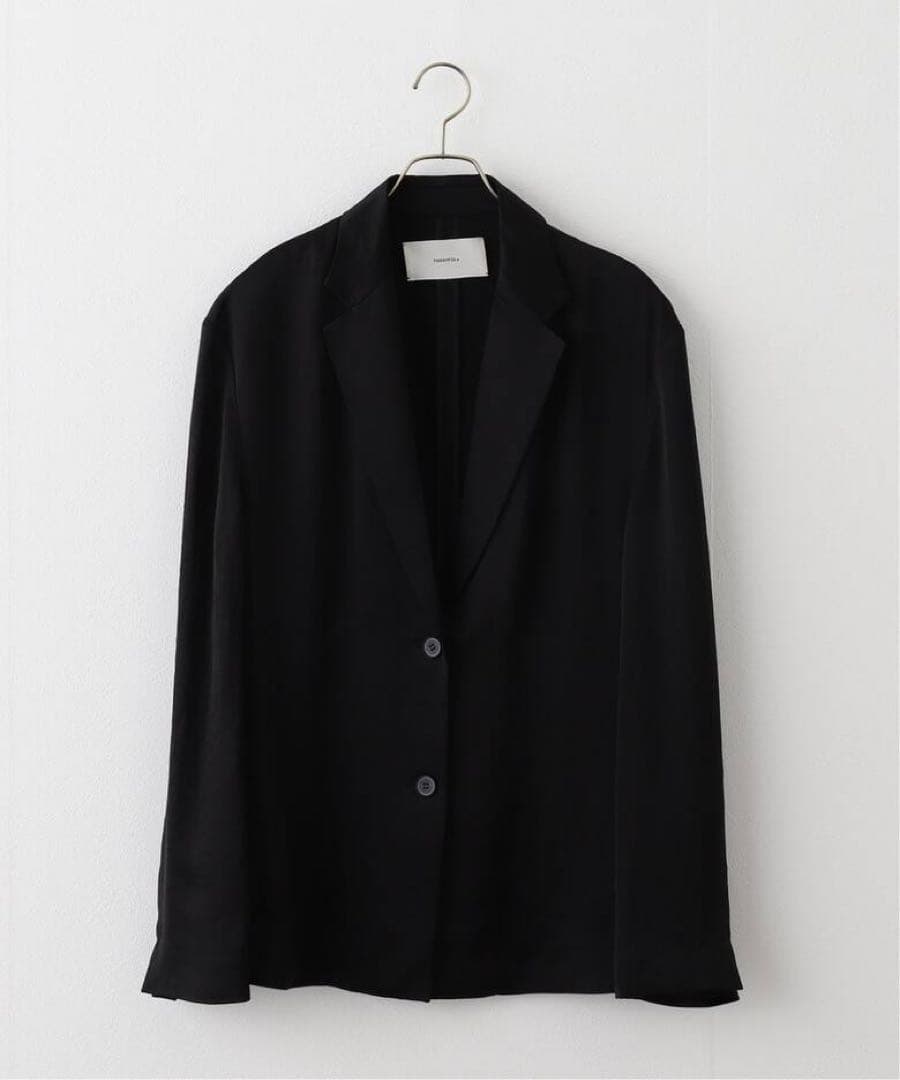 ジャケット・アウター TODAYFUL Satin Over Jacket BLK 36