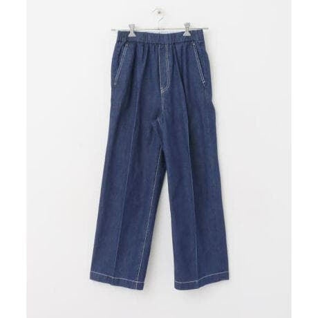 新品◆サイズ：1◆綿麻デニムパンツ◆FORK&SPOON◆DOORS