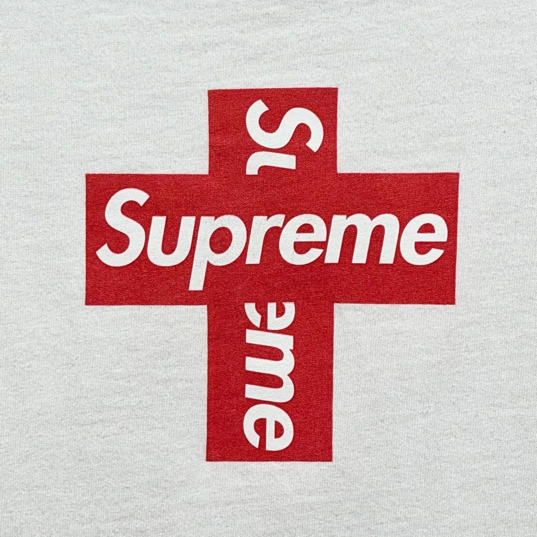 20FW Supreme Cross Box Logo Tee Tシャツ S