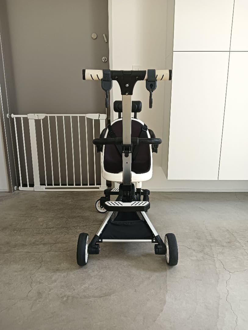 二人乗り　ベビーカー　幼児　おでかけ