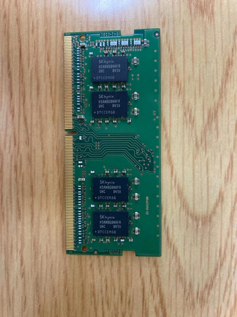 #3【動作確認済】SK Hynix DDR4-2400T 8GB ノート用2枚組