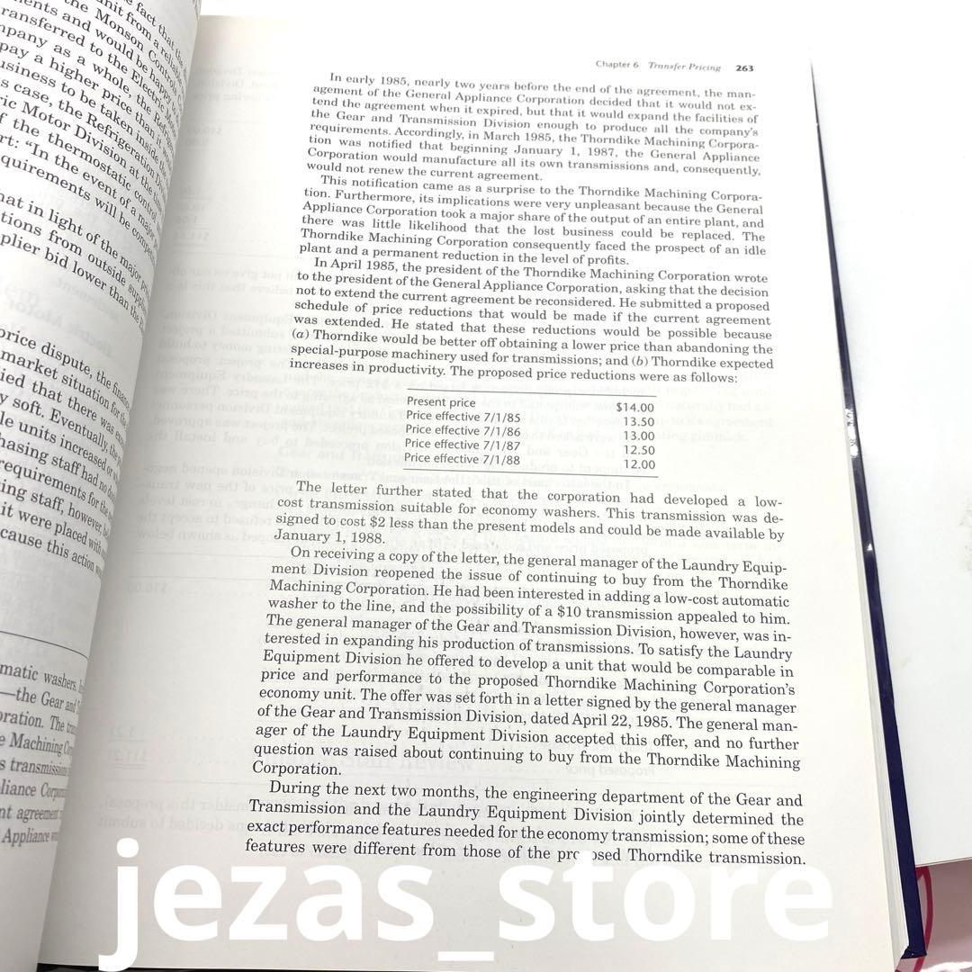洋書 MANAGEMENT Control Systems