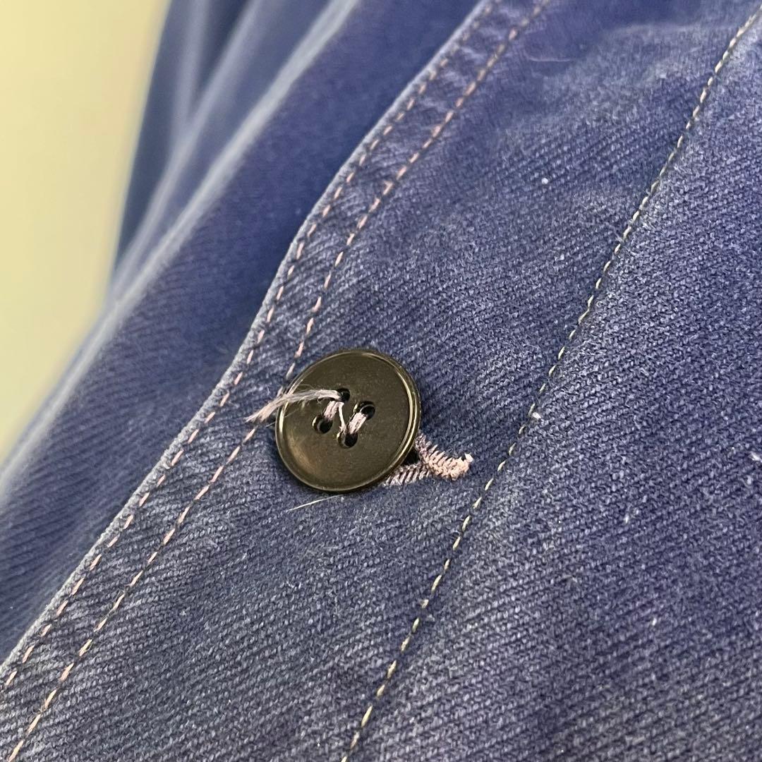 60s フレンチ カバーオール ワークジャケット ヴィンテージ 古着 ユーロ