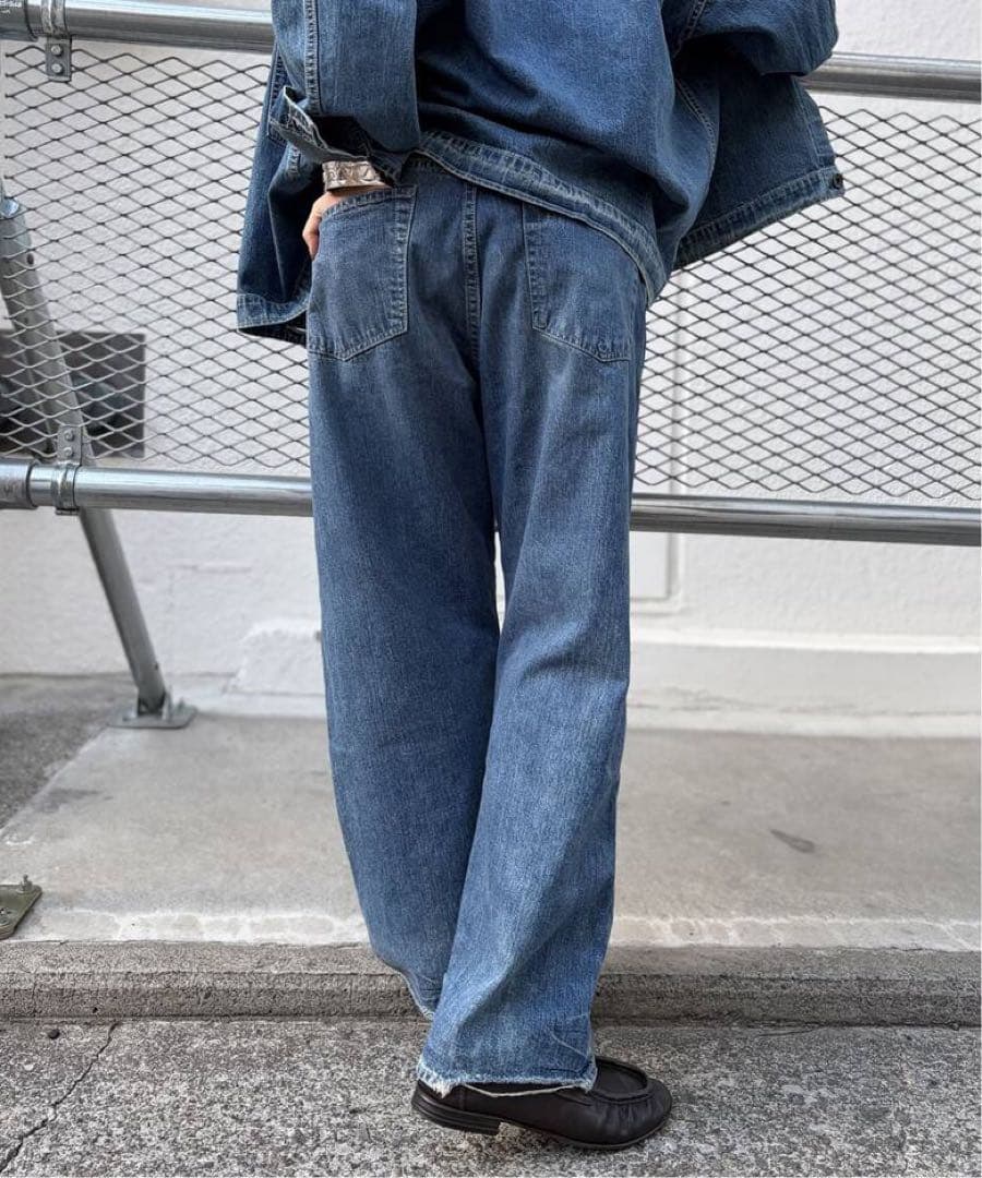 パンツ chimala for luxe ADJASTABLE WIDE TAPERED