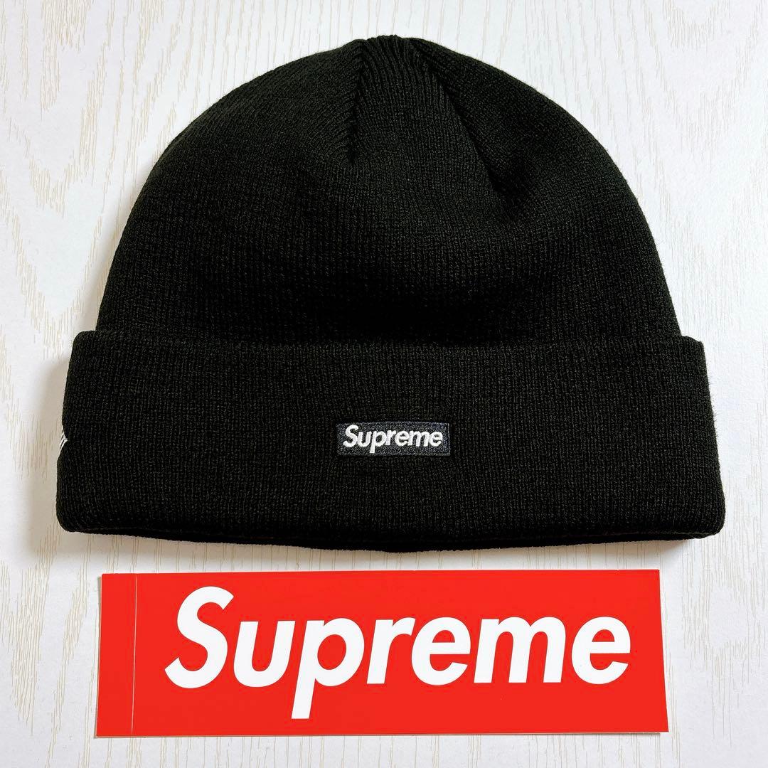 Supreme NEW ERA ニット帽　Sロゴ　デビル　ツノ　ブラック　黒