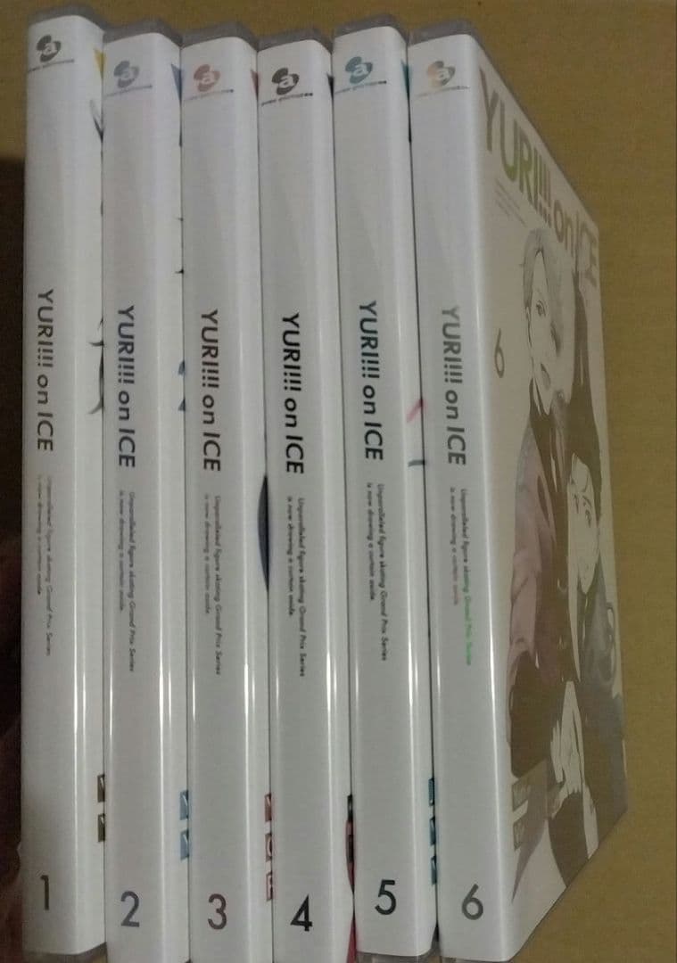 ユーリ!!! on ICE DVD 全6巻セット