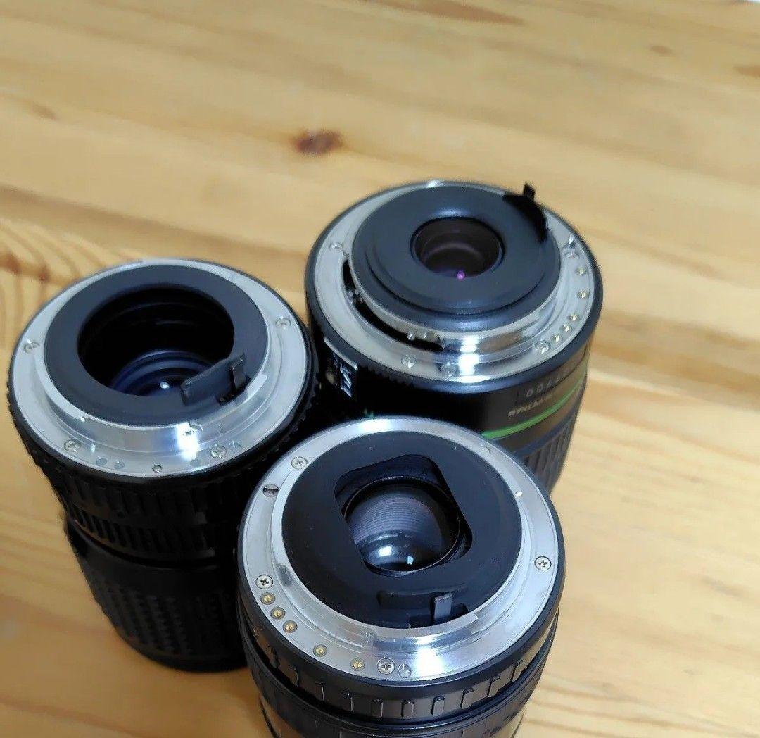 PENTAX 一眼レフデジタルカメラ　k-x 交換レンズ３本セット
