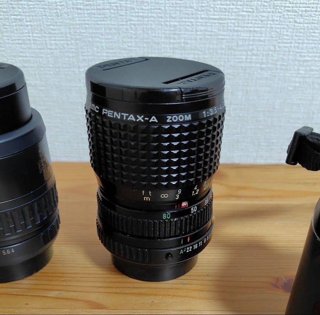 PENTAX 一眼レフデジタルカメラ　k-x 交換レンズ３本セット