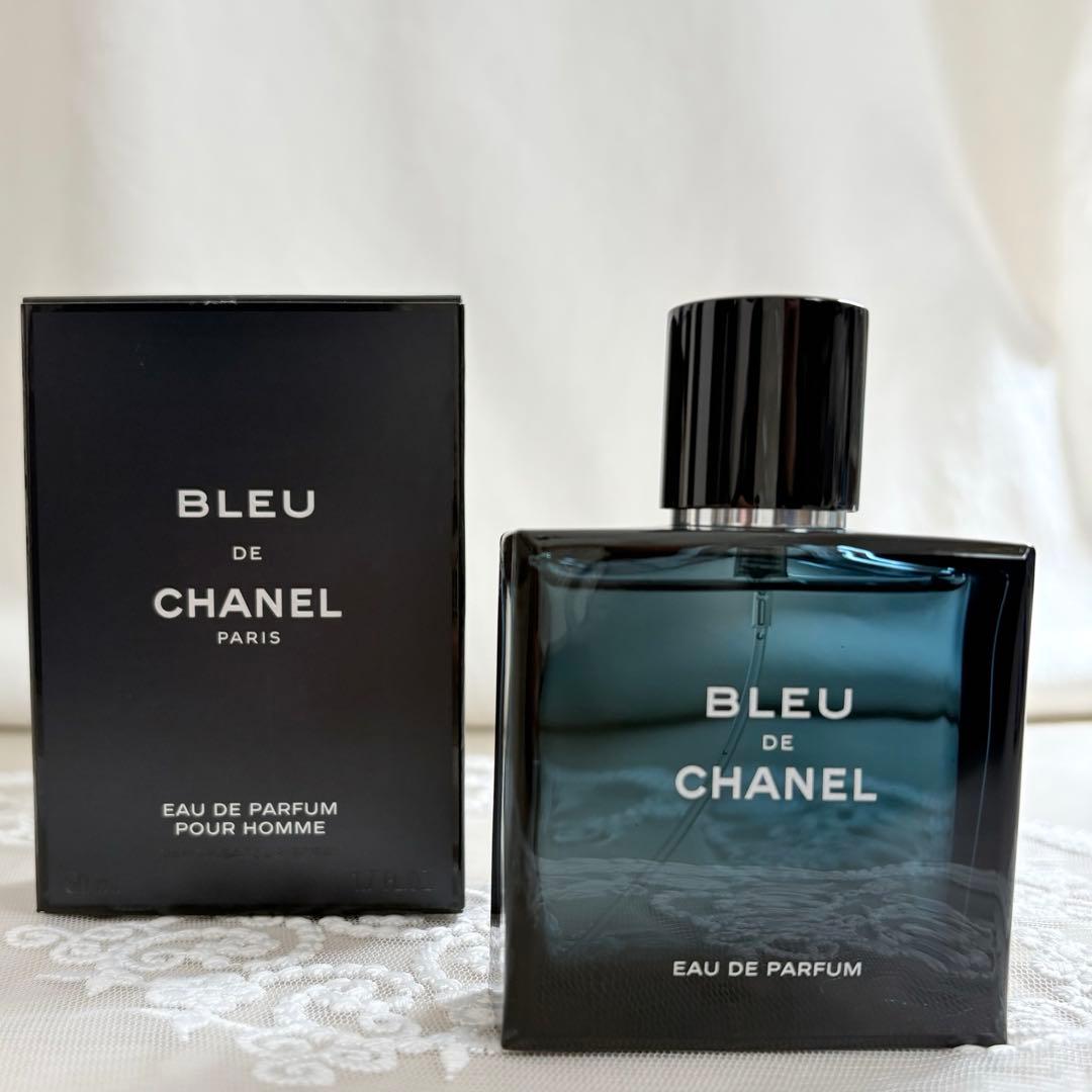 【未使用】CHANEL ブルードゥシャネル EDP メンズ 人気 定番 箱付き
