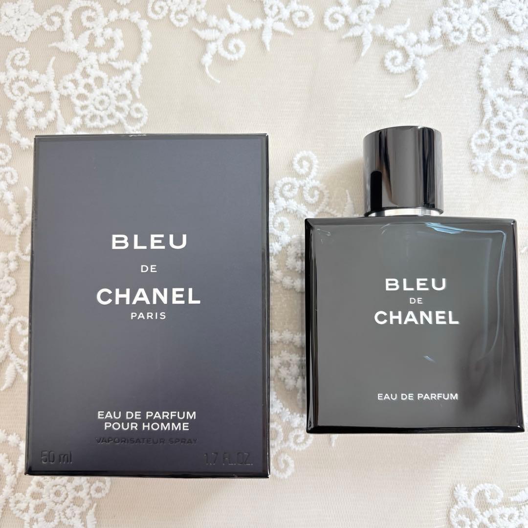 【未使用】CHANEL ブルードゥシャネル EDP メンズ 人気 定番 箱付き