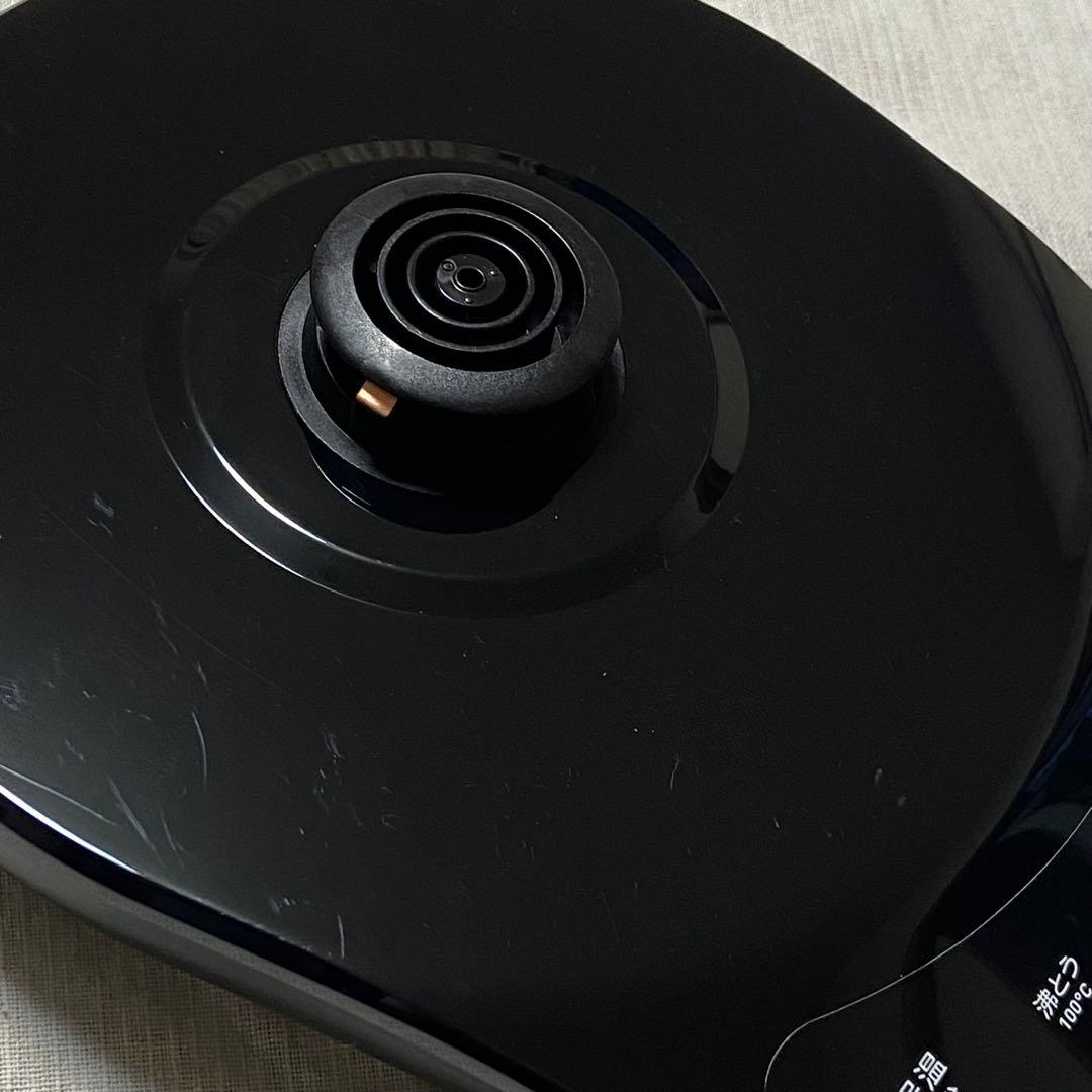 T-fal ジャスティン ロック コントロール ブラック 1.2L 電気ケトル