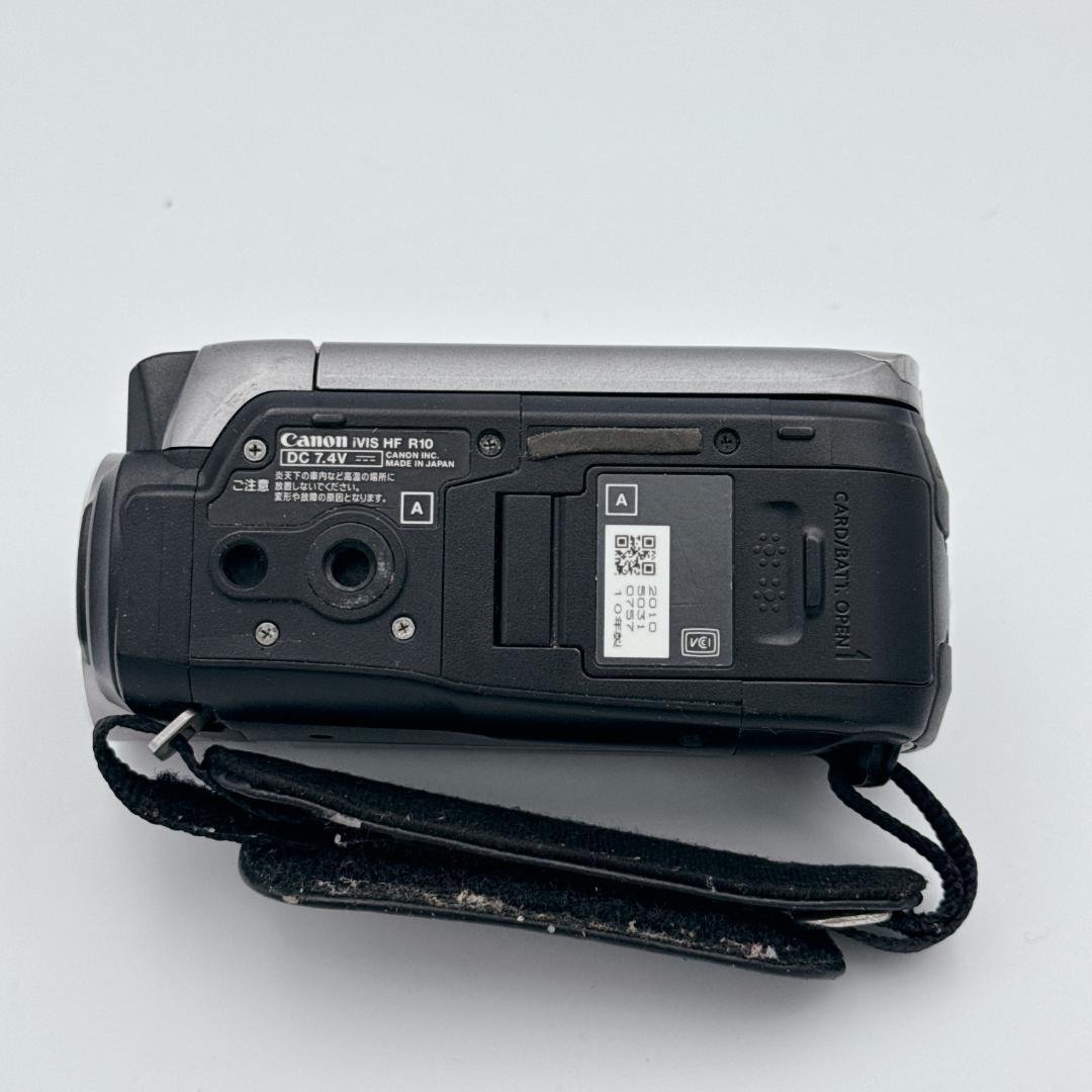 【概ね美品】Canon iVIS HF R10 デジタルビデオカメラ