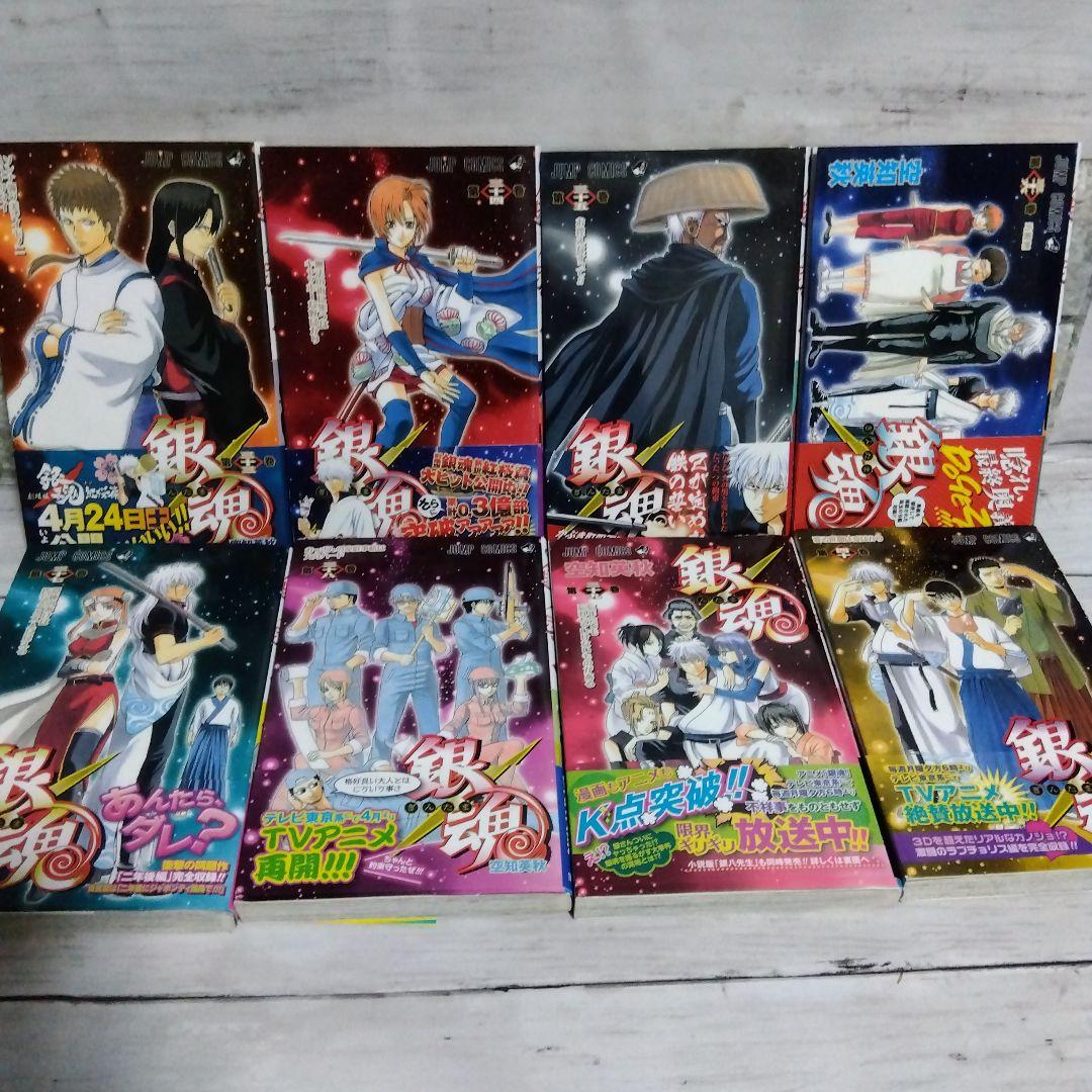 n*L様 ☆初版、帯付き多数！銀魂　64巻セット　ジャンパラ付き！空知英秋先生