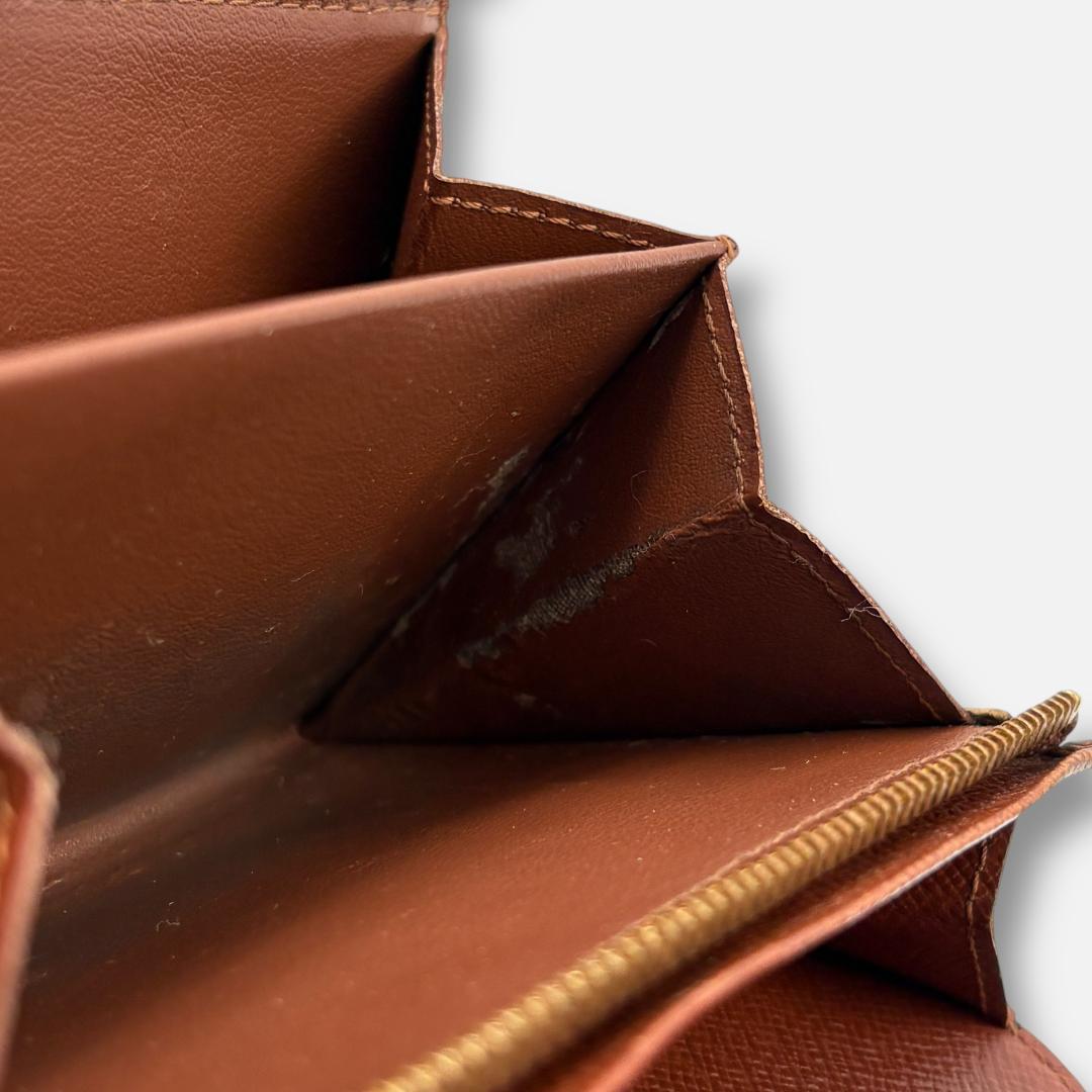 LOUIS VUITTON トレゾール L字ファスナー 財布 モノグラム【美品】